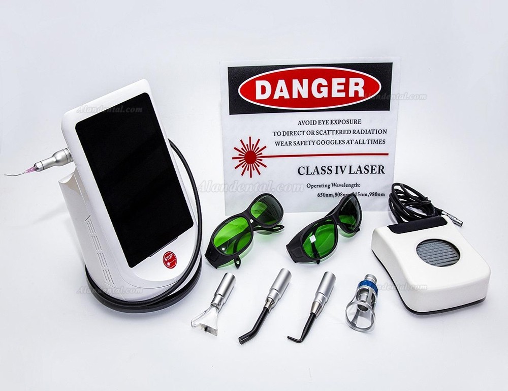 Dimed Berylas Blue Dental GaAlAs Diode Laser Machine 450nm/650nm/980nm 0.5W/4W/10W
